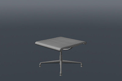 Eames Aluminium Group Lounge Chair